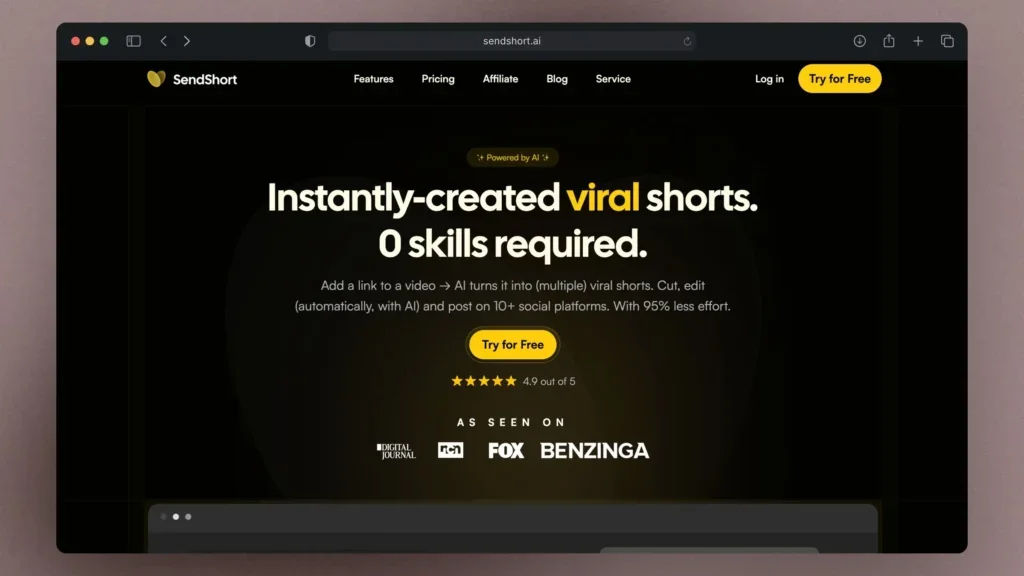 SendShort